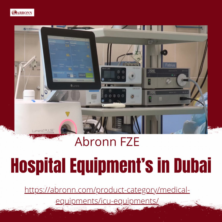 Leading Distributor of Hospital Equipment's in Dubai