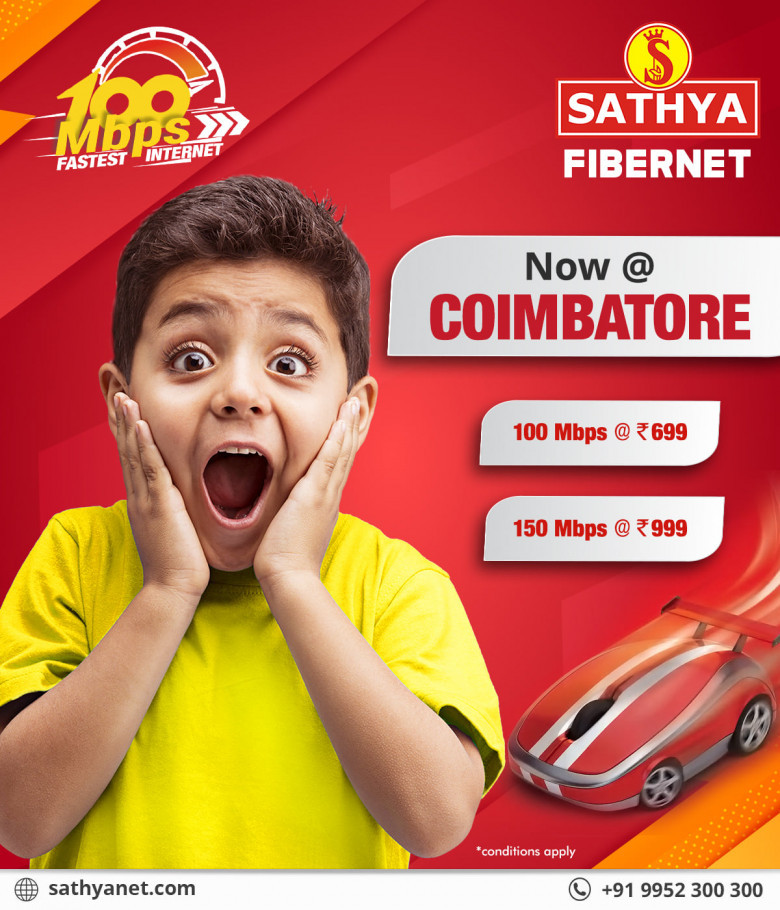 SATHYA Fibernet in Coimbatore