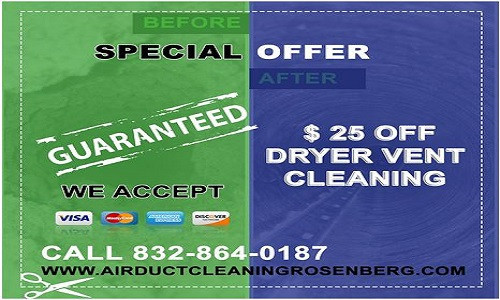 Dryer Vent Cleaning Rosenberg TX