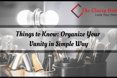 Organize Your Vanity In Just Very Simple Way