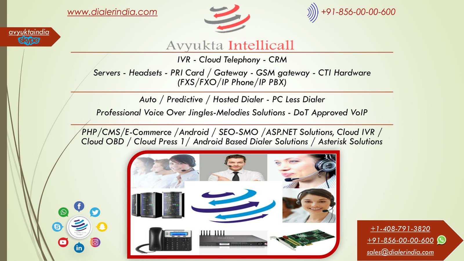 hosted dialer