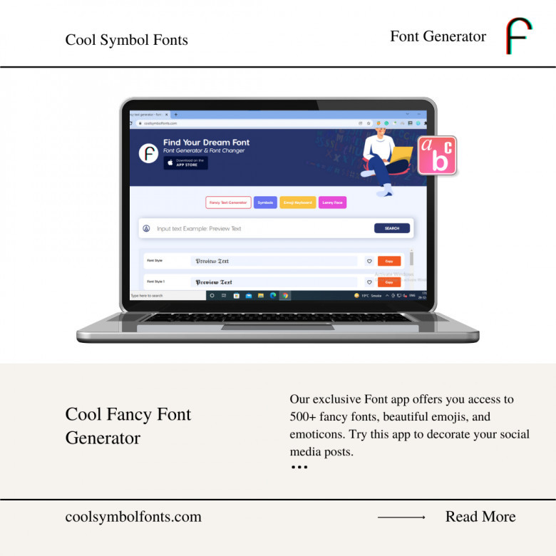 online font generator