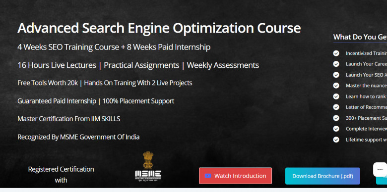 Advanced SEO Training