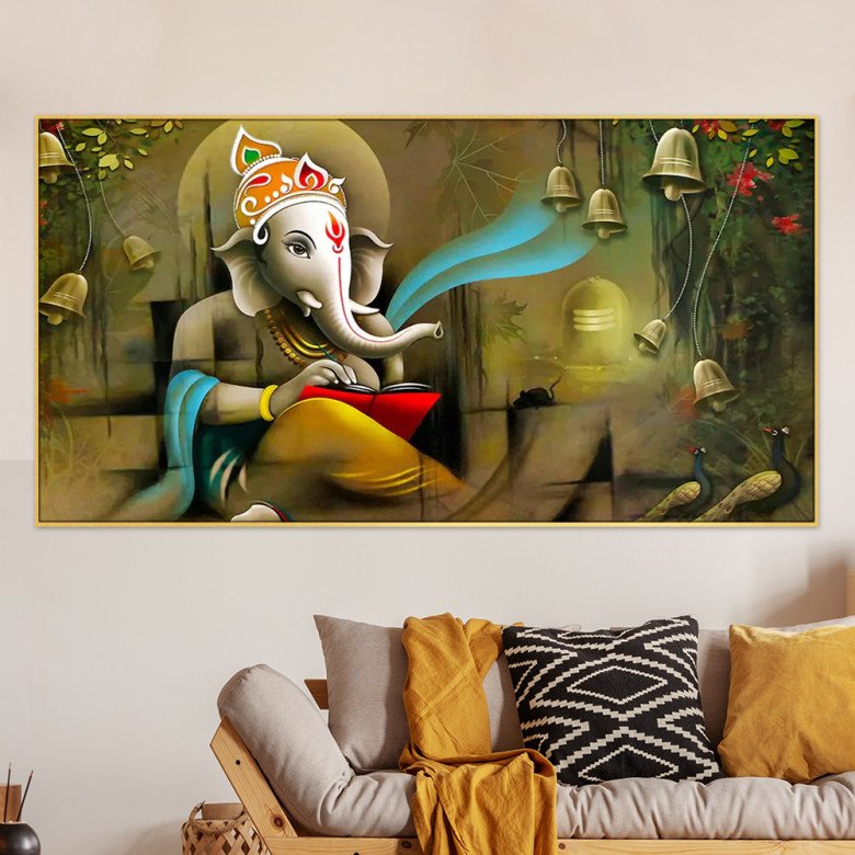 Spiritualise The Ambiance Of Your Home With Ganapati Bappa Paintings