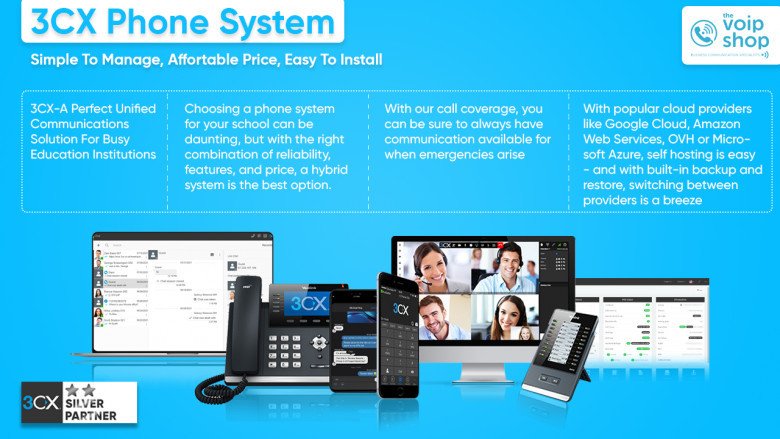 3CX Phone System For School