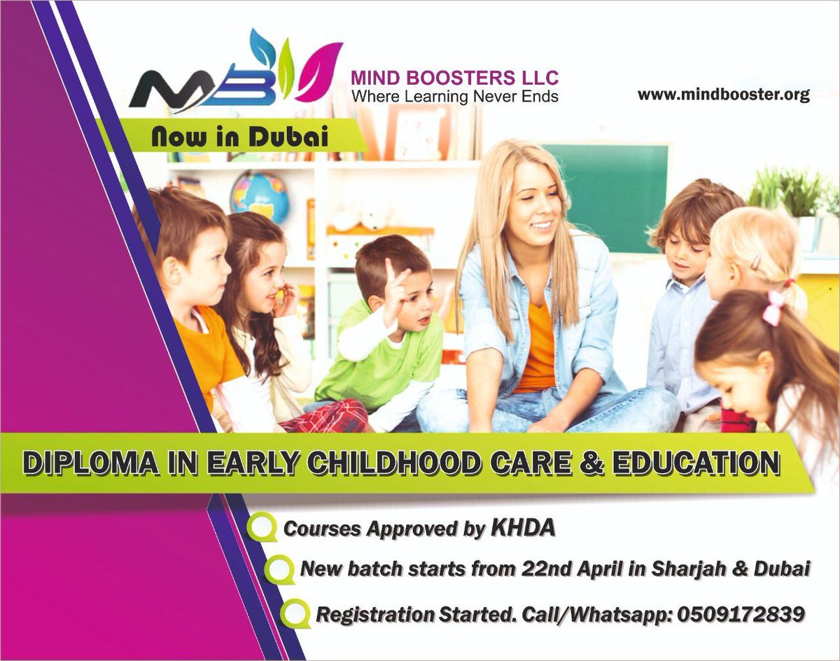 Early Childhood Education UAE | Early Years teaching diploma in UAE