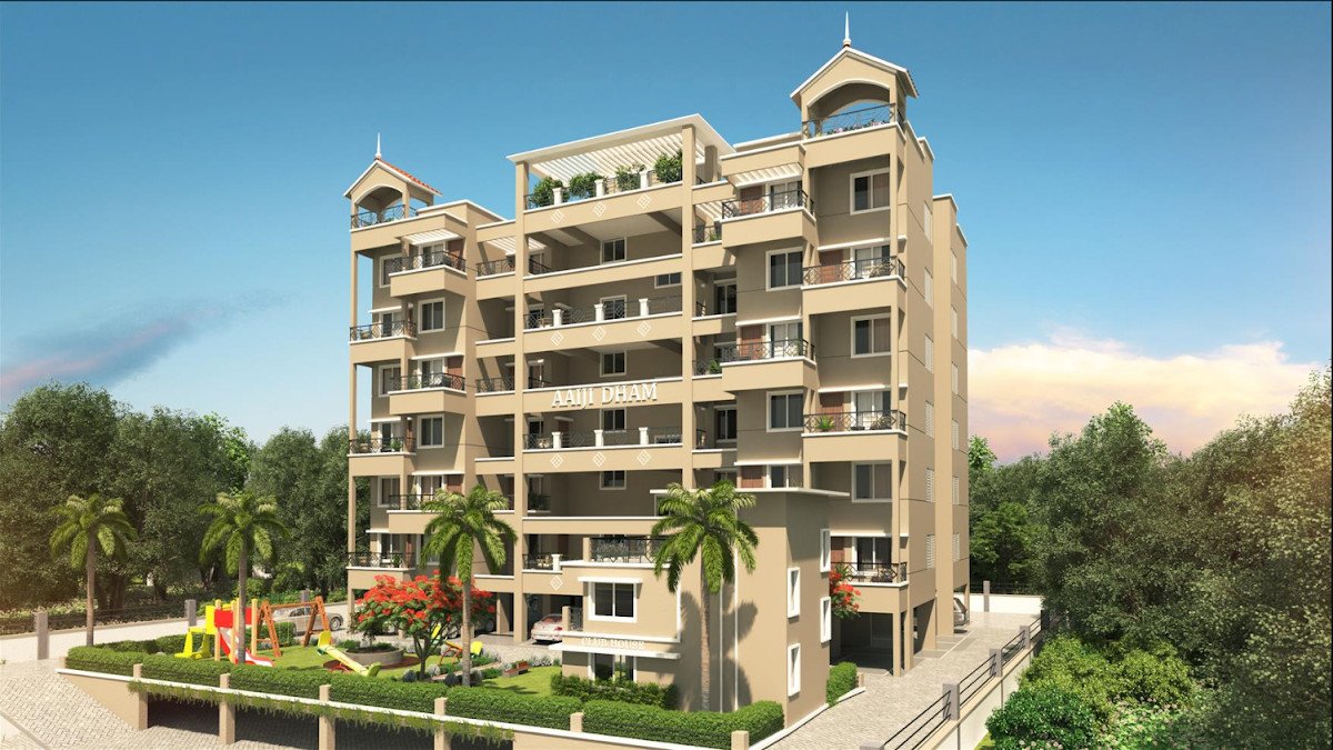 Aaiji Dham at Kutwal Colony, Lohegaon by Aaiji Group - Dwello