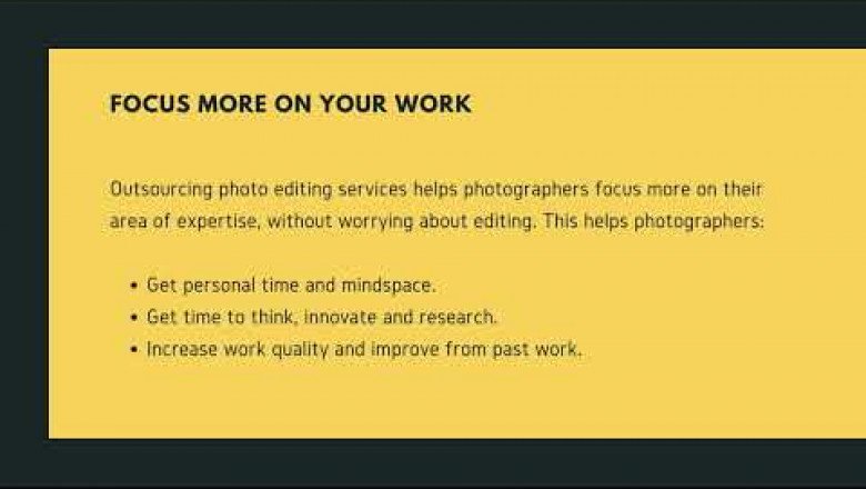 Why outsourcing photo editing is a great idea for photographers?