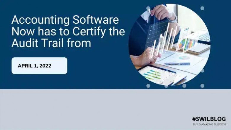Audit trail feature in accounting software