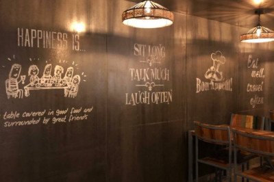 Designer metal laminates used @ hospitality business in Delhi - Ventura