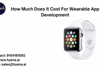 How Much Does It Cost For Wearable App Development