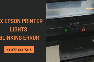How to fix Epson Printer Red and Green Lights Blinking Error?