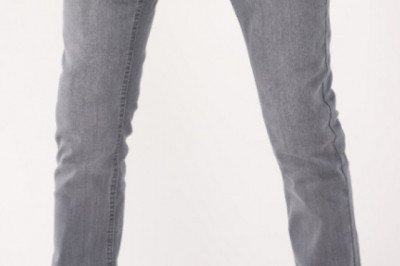 Men's Denim Faded Grey Pants