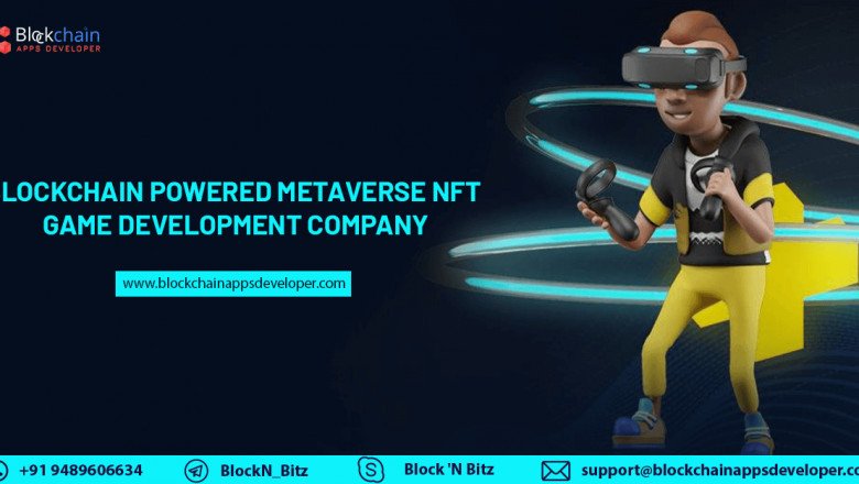 Blockchain Powered Metaverse-NFT Game Development