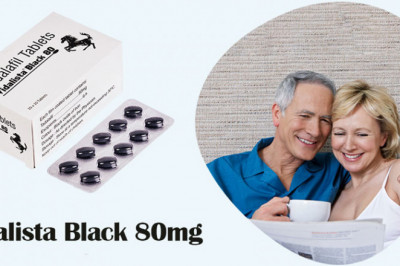 Vidalista Black 80 mg (Tadalafil Cialis) - Erectile Dysfunction Treatment