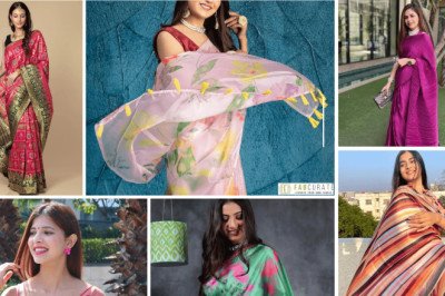 These Designer Sarees are perfect for Holi Festival