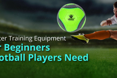 Soccer Training Equipment for Beginners Football Players Need